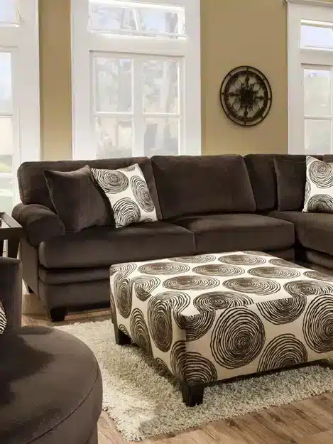 Nova Jamba Sectional - Chocolate