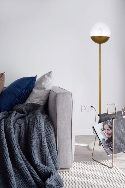 floor lamp elegant brass