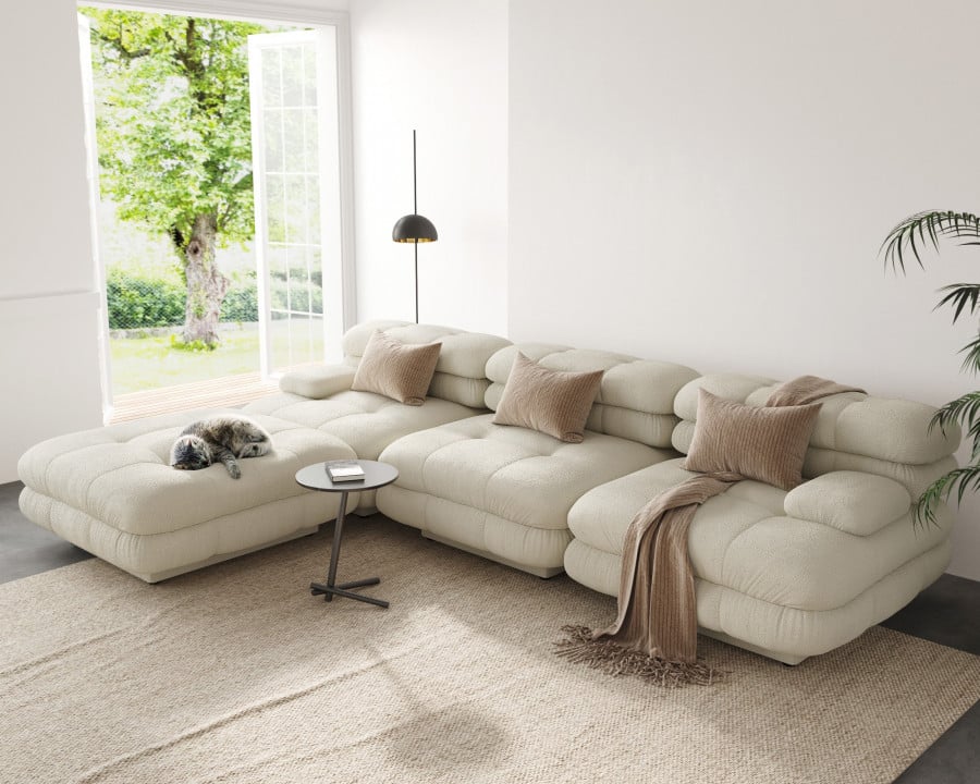 sofa biscotto sectional. 3-seater 