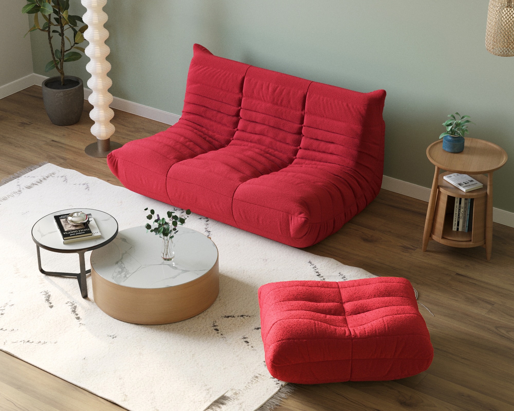 red sofa crenus