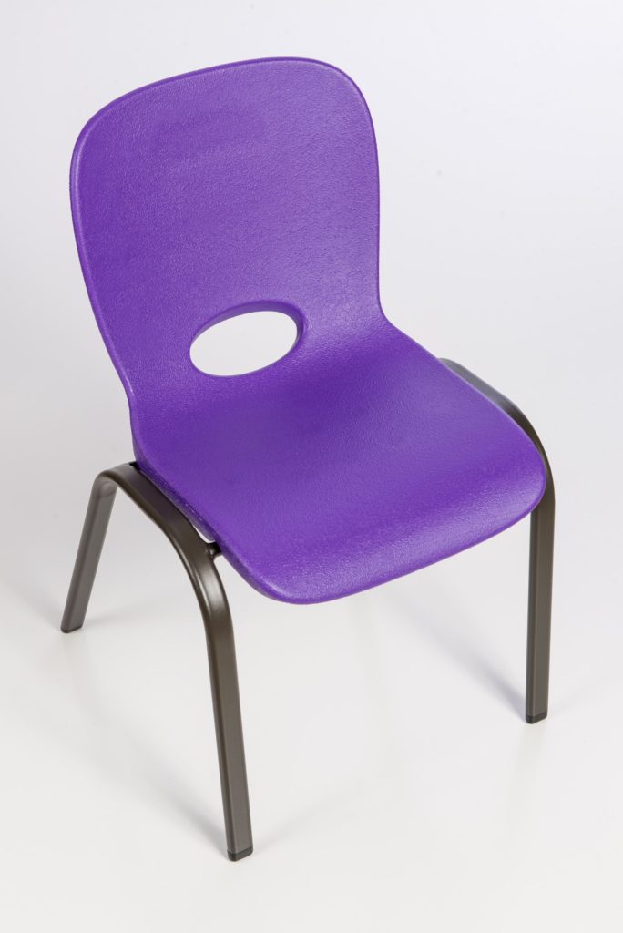 Violet School Chair Plastic