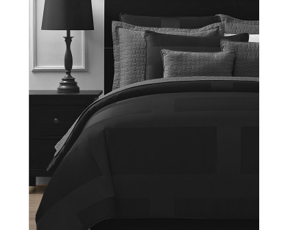 eLuxury - Jacquard Frame Comforter Set