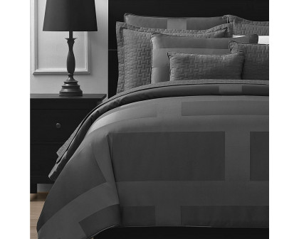 eLuxury - Jacquard Frame Comforter Set