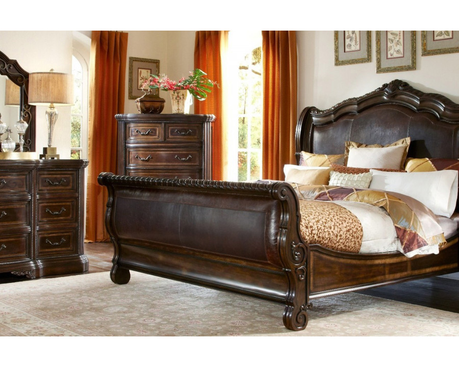 A.R.T. - Valencia Upholstered Sleigh Bedroom Set