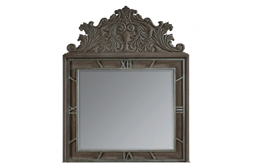 A.R.T.™ - Vintage Salvage Walnut Benjamin Mirror