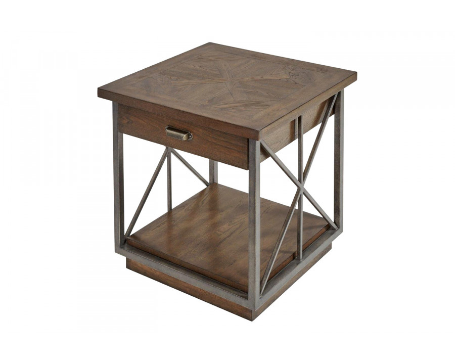 A.R.T. - Furniture Vintage Salvage Burton End Table