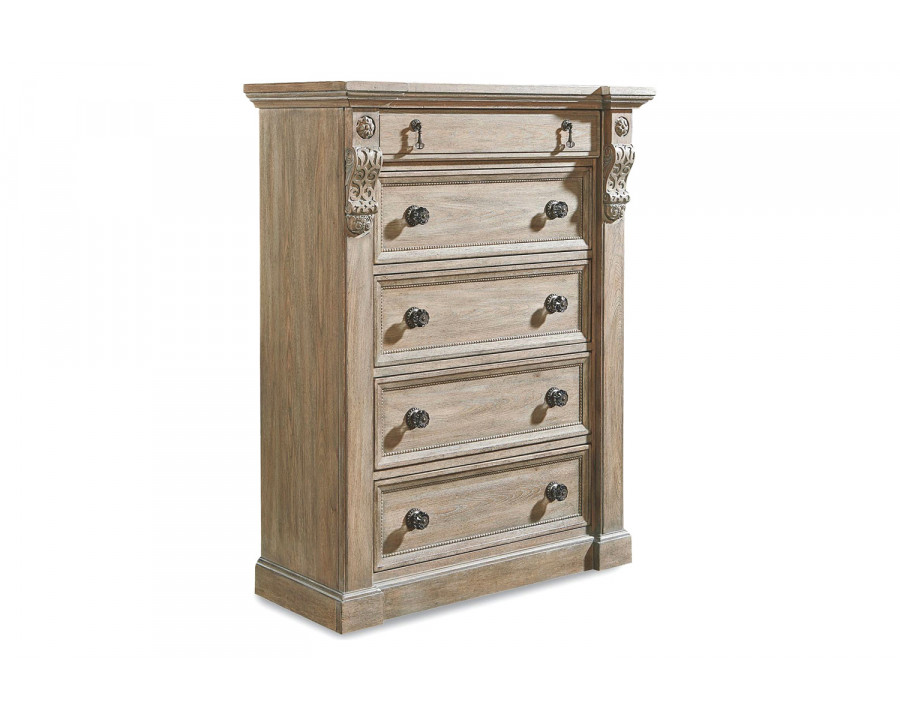 A.R.T. - Arch Salvage Parchment Jackson Drawer Chest