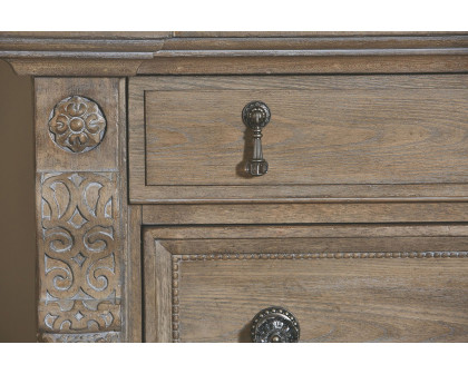 A.R.T. - Arch Salvage Parchment Jackson Drawer Chest