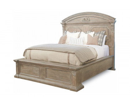 A.R.T. - Arch Salvage Parchment Chambers Panel Bedroom Set