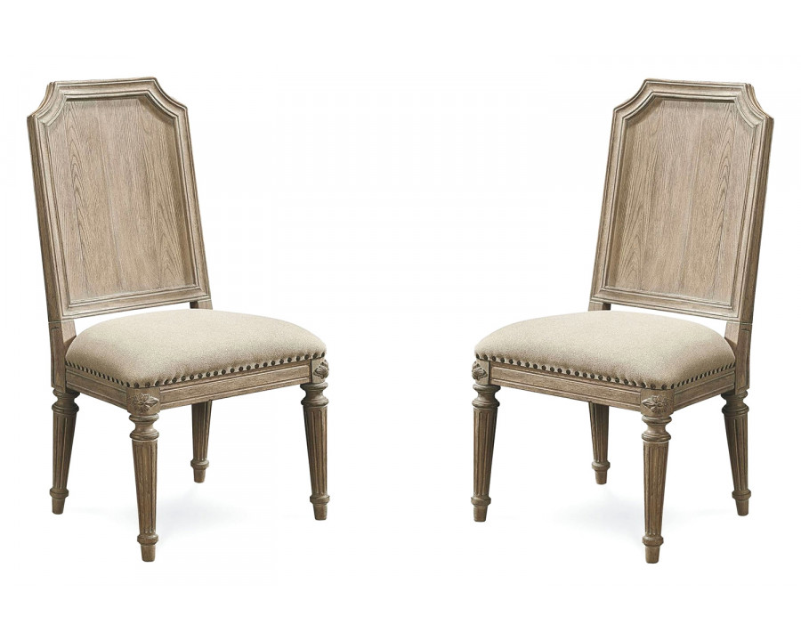 A.R.T. - Arch Salvage Parchment Mills Side Chair Set of 2