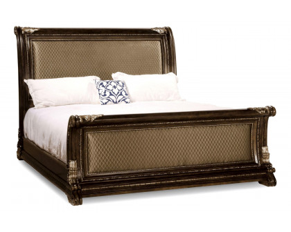 A.R.T. - Gables Upholstered Sleigh Bed Queen Size