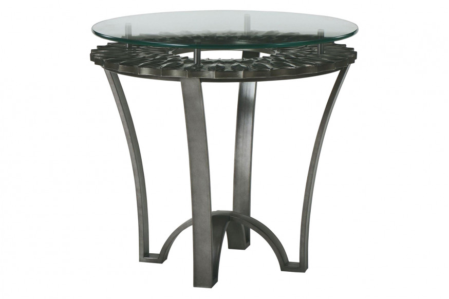 A.R.T.™ - Prossimo Bronze Metallic Veneto Lamp Table