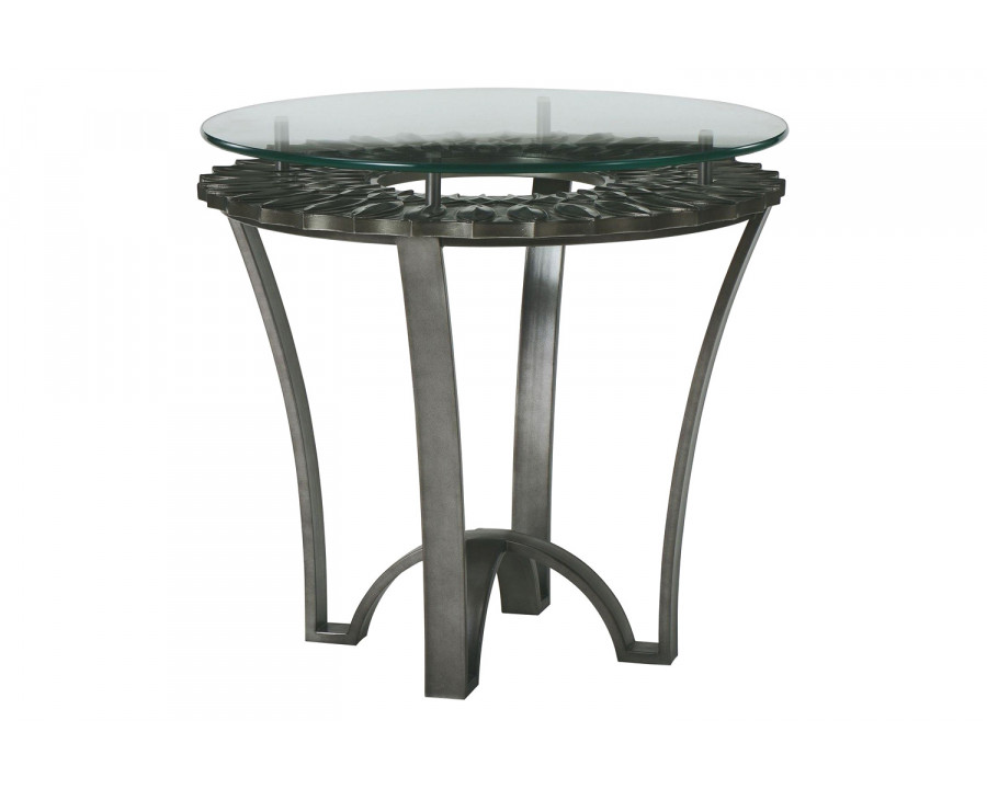 A.R.T. - Prossimo Bronze Metallic Veneto Lamp Table