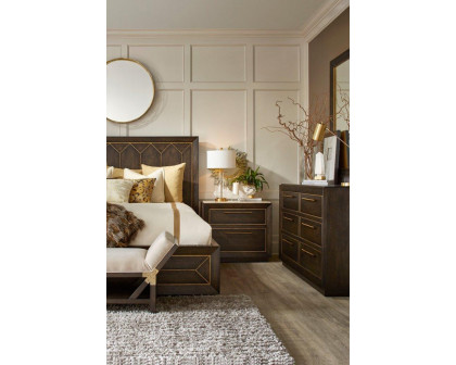 A.R.T.™ Furniture Woodwright Eichler Panel Bed - King Size