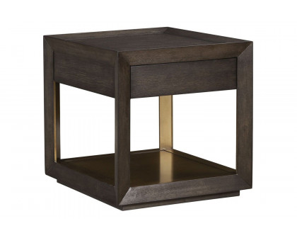 A.R.T. Woodwright Brown Balch End Table