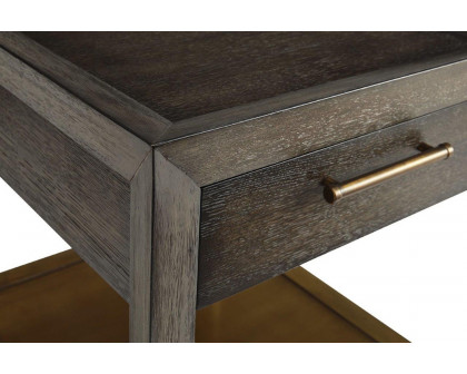 A.R.T. Woodwright Brown Balch End Table