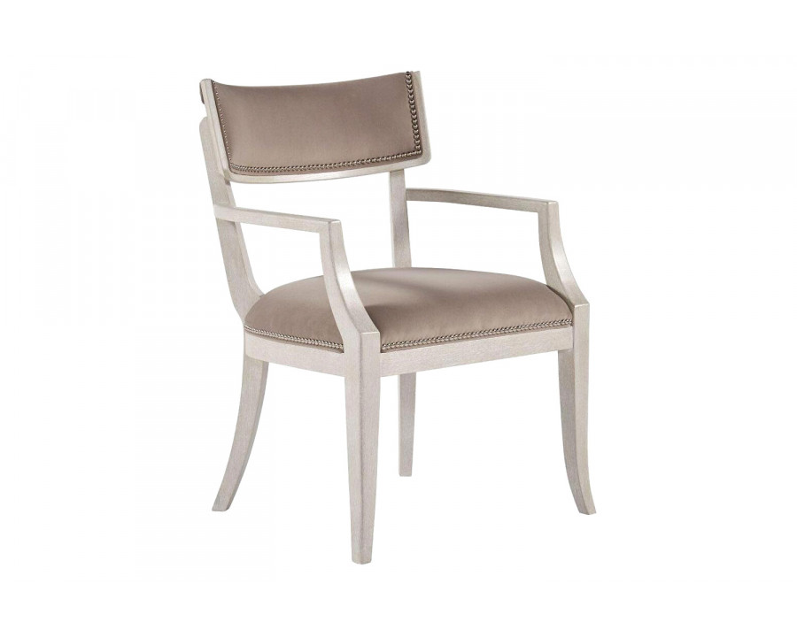 A.R.T. - La Scala Ivory Klismos Arm Chair Set of 2