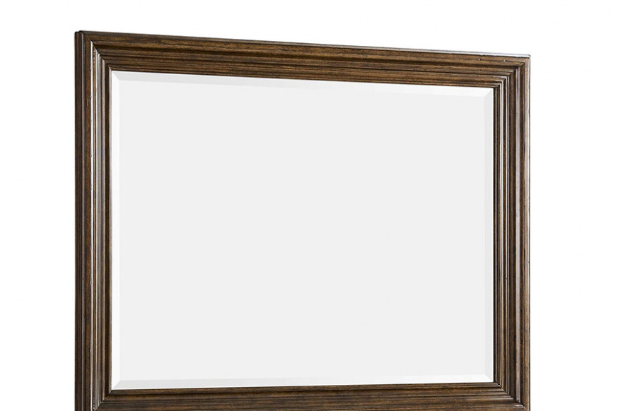 A.R.T.™ - Kingsport Medium Oak Bevel Mirror