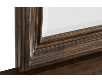 A.R.T.™ - Kingsport Medium Oak Bevel Mirror