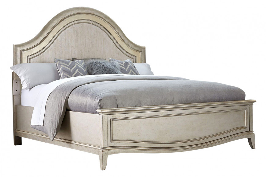 A.R.T.™ Starlite Silver Panel Bed - California King Size