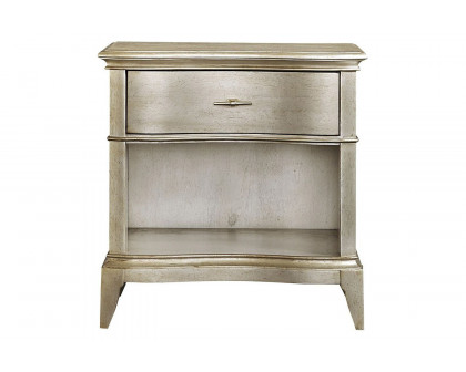 A.R.T. Starlite Silver Open Nightstand