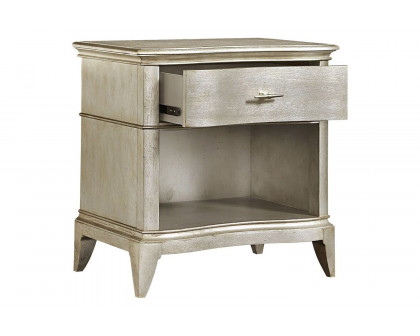 A.R.T. Starlite Silver Open Nightstand