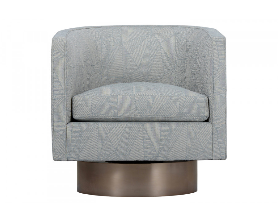 A.R.T. - Epicenters Maya Swivel Chair Seamiest Geometric