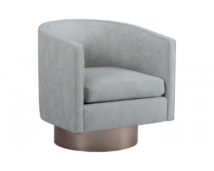 A.R.T. - Epicenters Maya Swivel Chair Seamiest Geometric