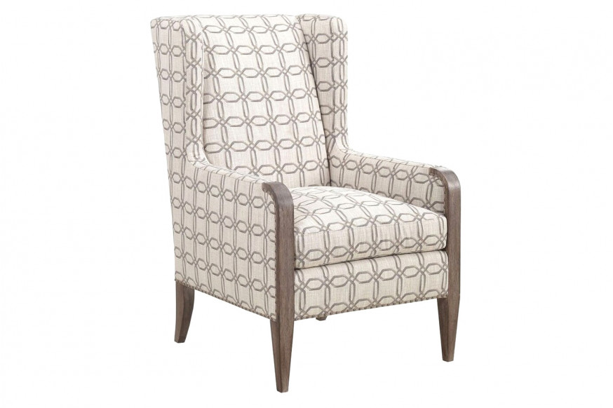 A.R.T.™ - Geode Medium Oak Element Wing Chair