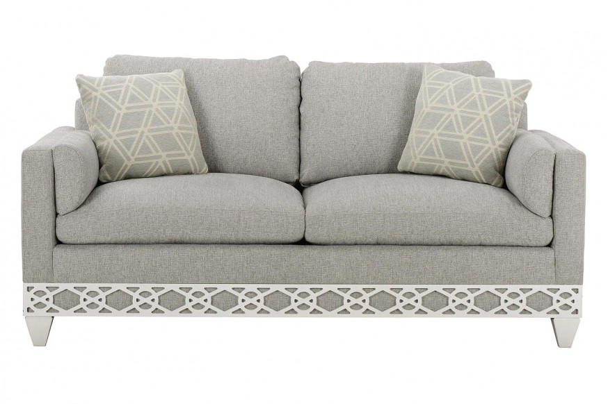 A.R.T.™ - Summer Creek Harbor White Upholstered Hatteras Spa Studio Sofa