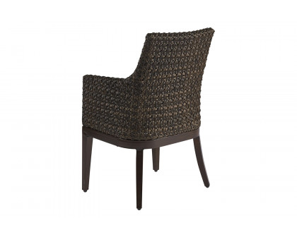 A.R.T. - Epicenters Ebony Franklin Wicker Outdoor Dining Chair