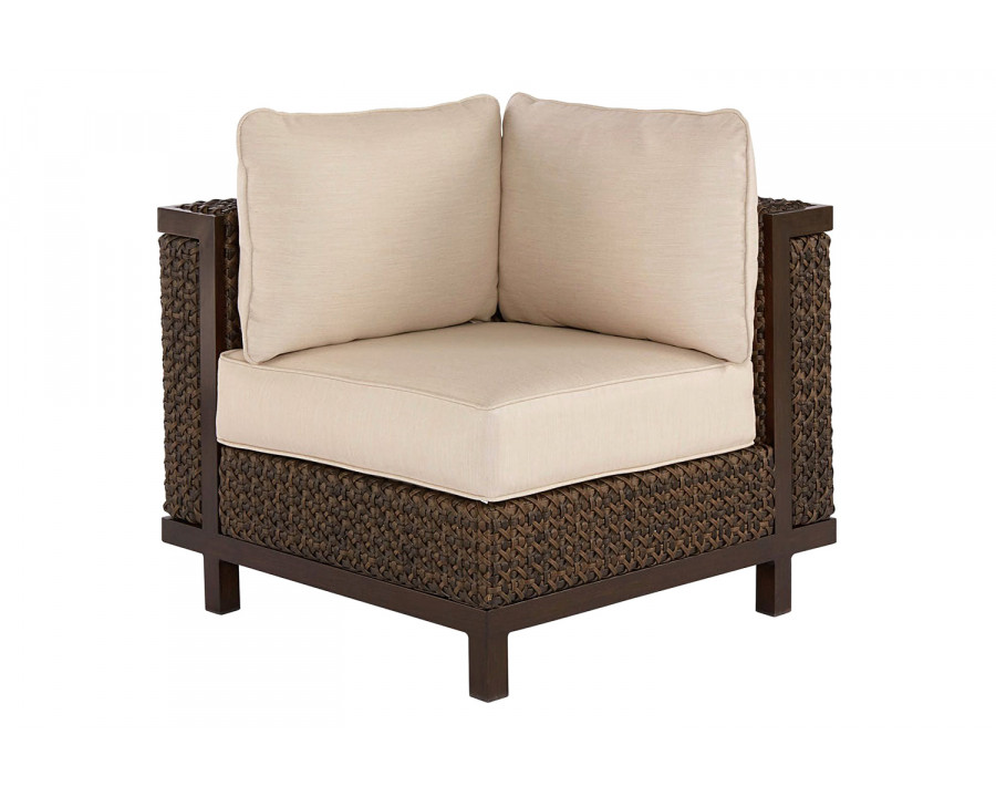 A.R.T. - Epicenters Outdoor Brentwood Wicker Corner/End Chair