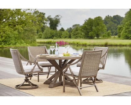 A.R.T.™ - Summer Creek Outdoor Pampas Round Dining Table