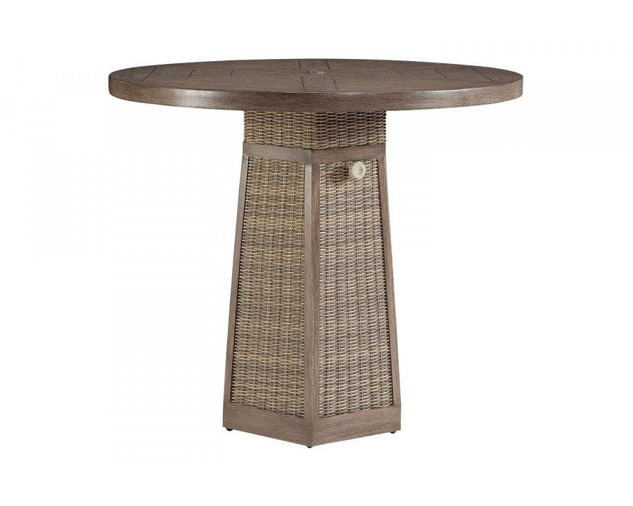 A.R.T. Summer Creek Outdoor Pampas Universal Gathering Table