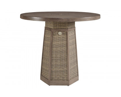 A.R.T. Summer Creek Outdoor Pampas Universal Gathering Table