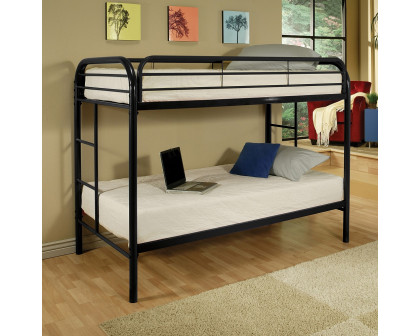 ACME Thomas Twin/Twin Bunk Bed - Black