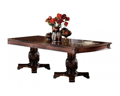 ACME - Chateau De Ville Dining Table with Double Pedestal