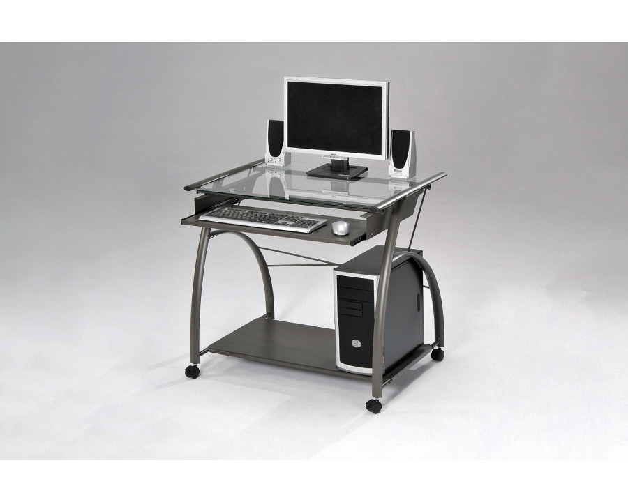 ACME - Vincent Computer Desk in Pewter