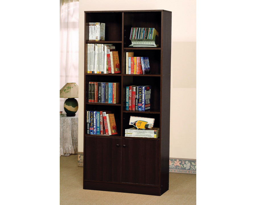 ACME Verden Bookcase - Espresso