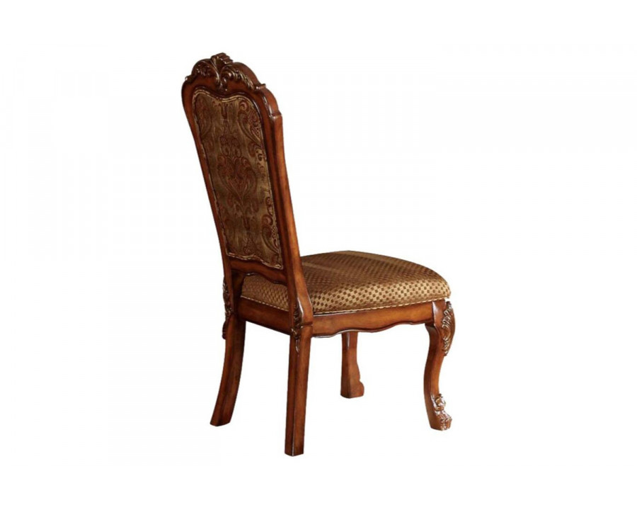 ACME Dresden Side Chair Set of 2 - Cherry Oak