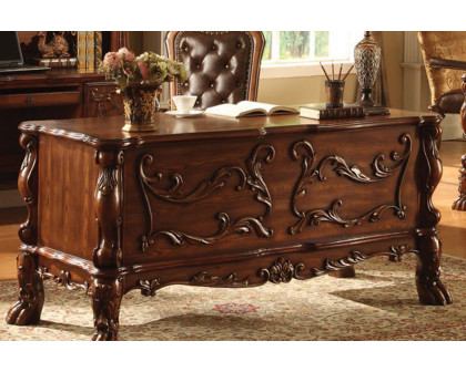 ACME - Dresden Executive Writing Desk in Cherry Oak