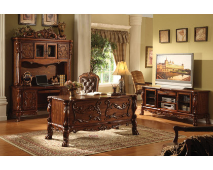 ACME - Dresden Executive Writing Desk in Cherry Oak