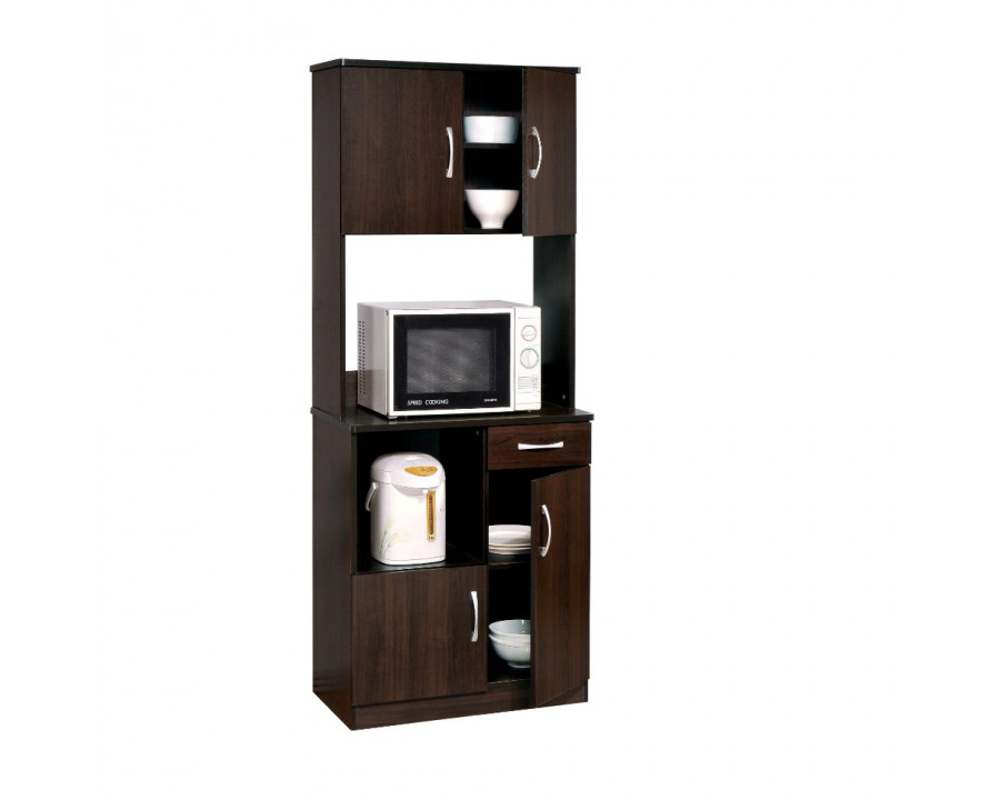 ACME - Quintus Kitchen Cabinet in Espresso