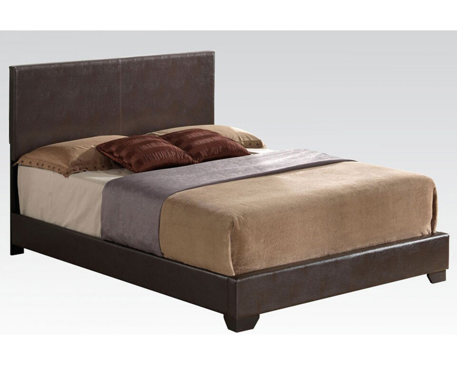 ACME Ireland Upholstered Bed - Brown, King Size