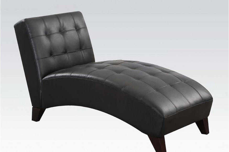 ACME™ Anna Lounge Chaise - Black