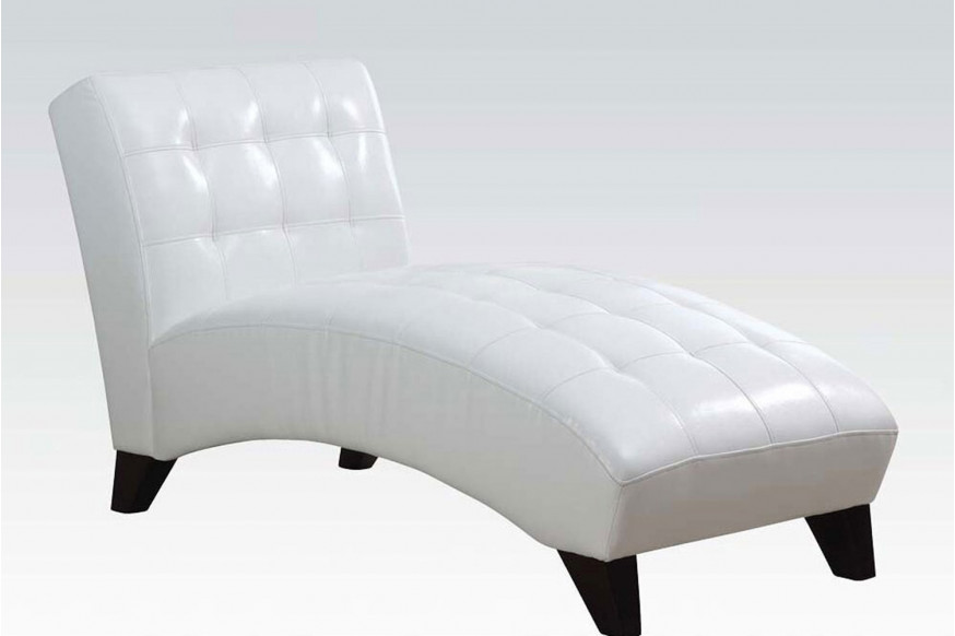 ACME™ Anna Lounge Chaise - White