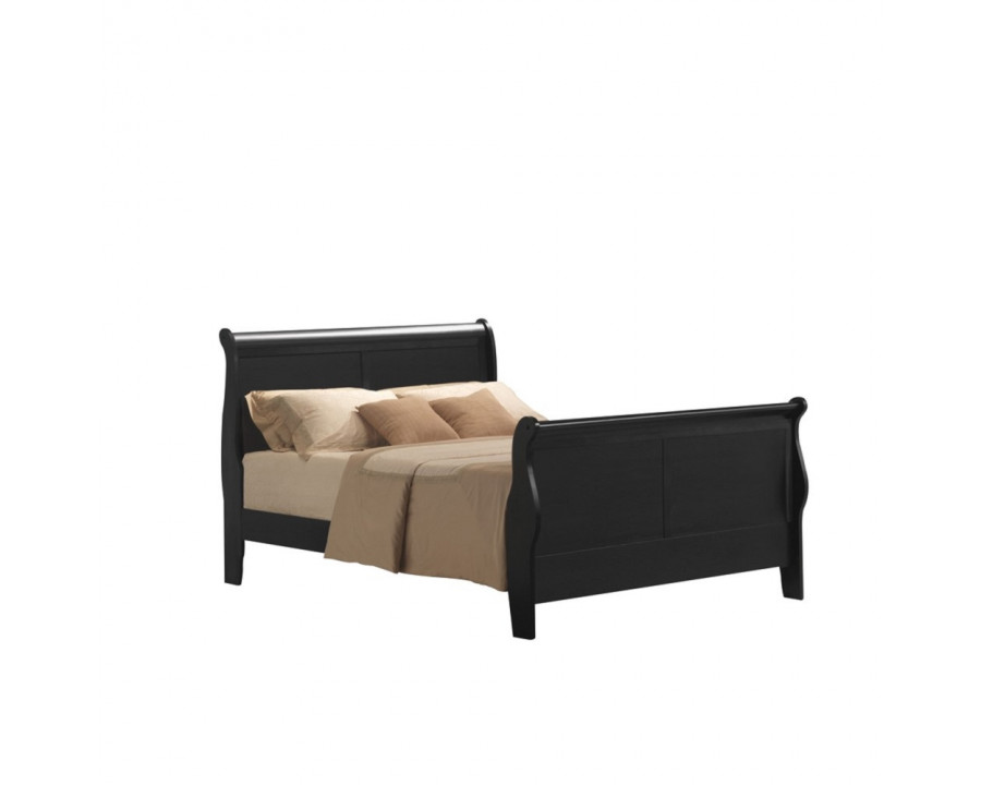 ACME Louis Philippe III Full Bed - Black