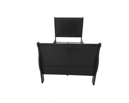 ACME Louis Philippe III Full Bed - Black