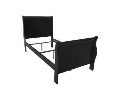 ACME Louis Philippe III Full Bed - Black