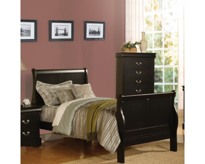 ACME Louis Philippe III Full Bed - Black